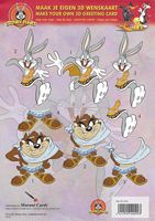 Looney Tunes M11010 Bugs Bunny / Tasmaanse Duivel OP=OP